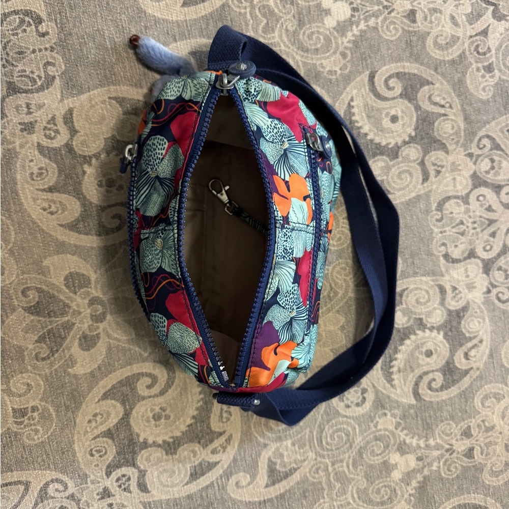 Floral Patterned Kipling Crossbody Bag - Picture 3 of 4